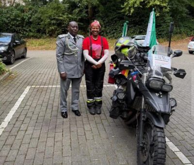 Nigeria Customs Service Celebrates Assistant Comptroller’s Record-Breaking Motorbike Journey