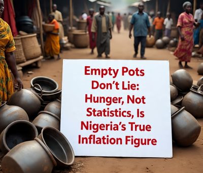 Empty Pots Don’t Lie: Hunger, Not Statistics, Is Nigeria’s True Inflation Figure