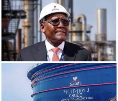 Dangote Refinery Denies Importing Substandard Fuel, Explains Feedstock Imports