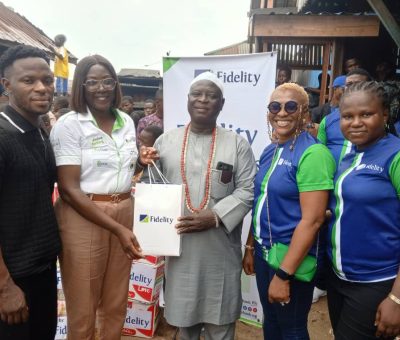 Fidelity Bank Shows Commitment to Community Development with Makoko Donation
