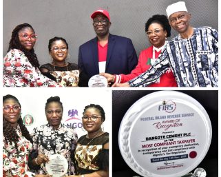 Dangote Cement Honored as Nigeria’s Most Tax-Compliant Organisation for Second Year