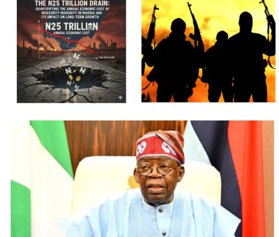 The N25 Trillion Drain: Quantifying the Annual Economic Cost of Insecurity in Nigeria 