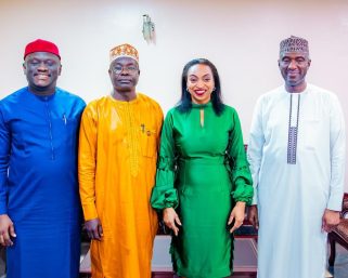SON Leadership Pays Courtesy Visit to Federal Ministry of Industry, Trade and Investment