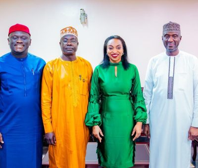 SON Leadership Pays Courtesy Visit to Federal Ministry of Industry, Trade and Investment
