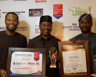 SanlamAllianz Nigeria Records Big Wins with Top 50 Ranking and Leadership Prize