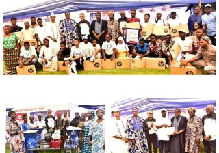 Dangote Cement Ibese Strengthens Community Ties with Laptops, Grinding Machines Distribution