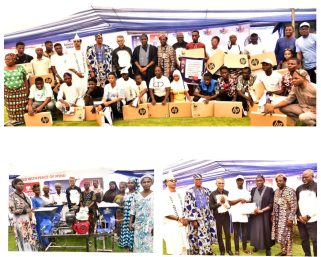 Dangote Cement Ibese Strengthens Community Ties with Laptops, Grinding Machines Distribution