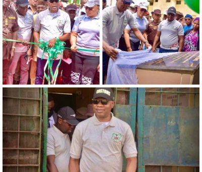 Nigeria Customs Commissions Classroom Block at Kirikiri Correctional Centre, Boosts Inmate Rehabilitation
