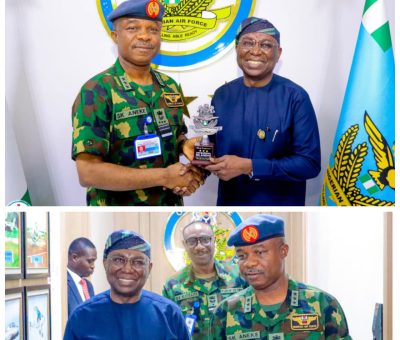 NIMASA, Nigerian Air Force Strengthen Partnership to Boost Maritime Security