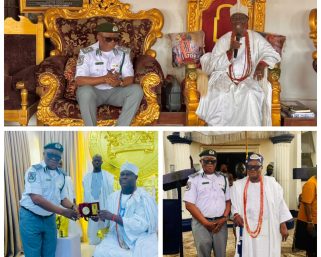 Customs Strengthens Community Ties as Acting Controller Visits Ooni, Ogunsua, Ataoja