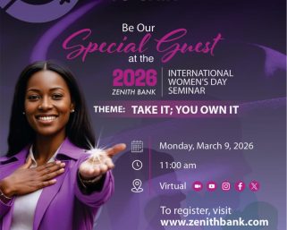 Zenith Bank to Mark International Women’s Day 2026 with High-Level Seminar