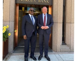 Aliko Dangote Meets Norwegian Sovereign Wealth Fund CEO Over Africa Investment Opportunities