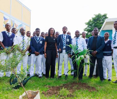 UBA Foundation Marks World Environment Day with Tree-Planting Exercise at King’s College