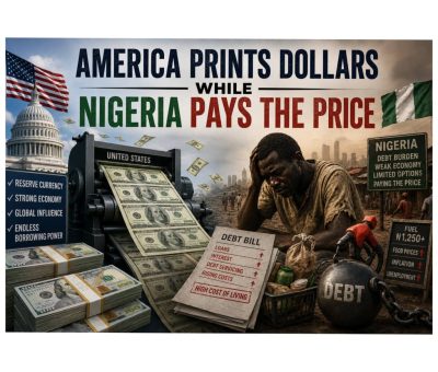 America Prints Dollars While Nigeria Pays the Price