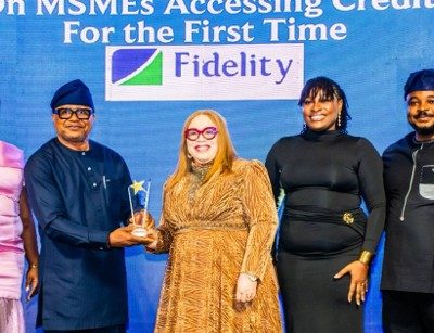 Fidelity Bank Wins DBN Award for Expanding First-time Credit Access to MSMEs