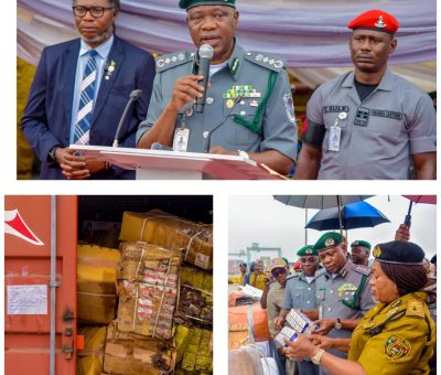 Customs Hands Over ₦53.39bn Worth of Seized Drugs, Expired Pharmaceuticals to NDLEA, NAFDAC