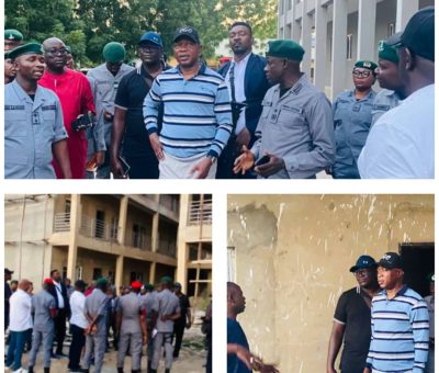 Adeniyi Inspects Goron Dutse Training College Ahead of New Recruits