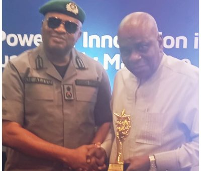 AMJON Award Renews Gambo’s Resolve to Combat Smuggling