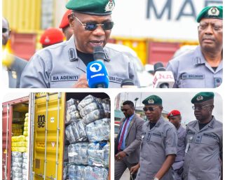 Nigeria Customs Seizes 56 Containers of Prohibited Goods Worth N5.53bn