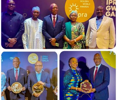 Nigeria Customs Boss Adeniyi Wins IPRA Golden World Award