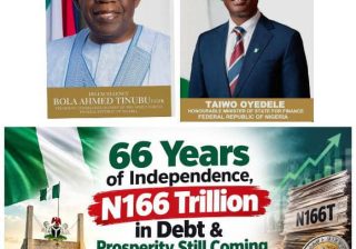 66 Years of Independence, N166Trn in Debt & Prosperity Still Coming